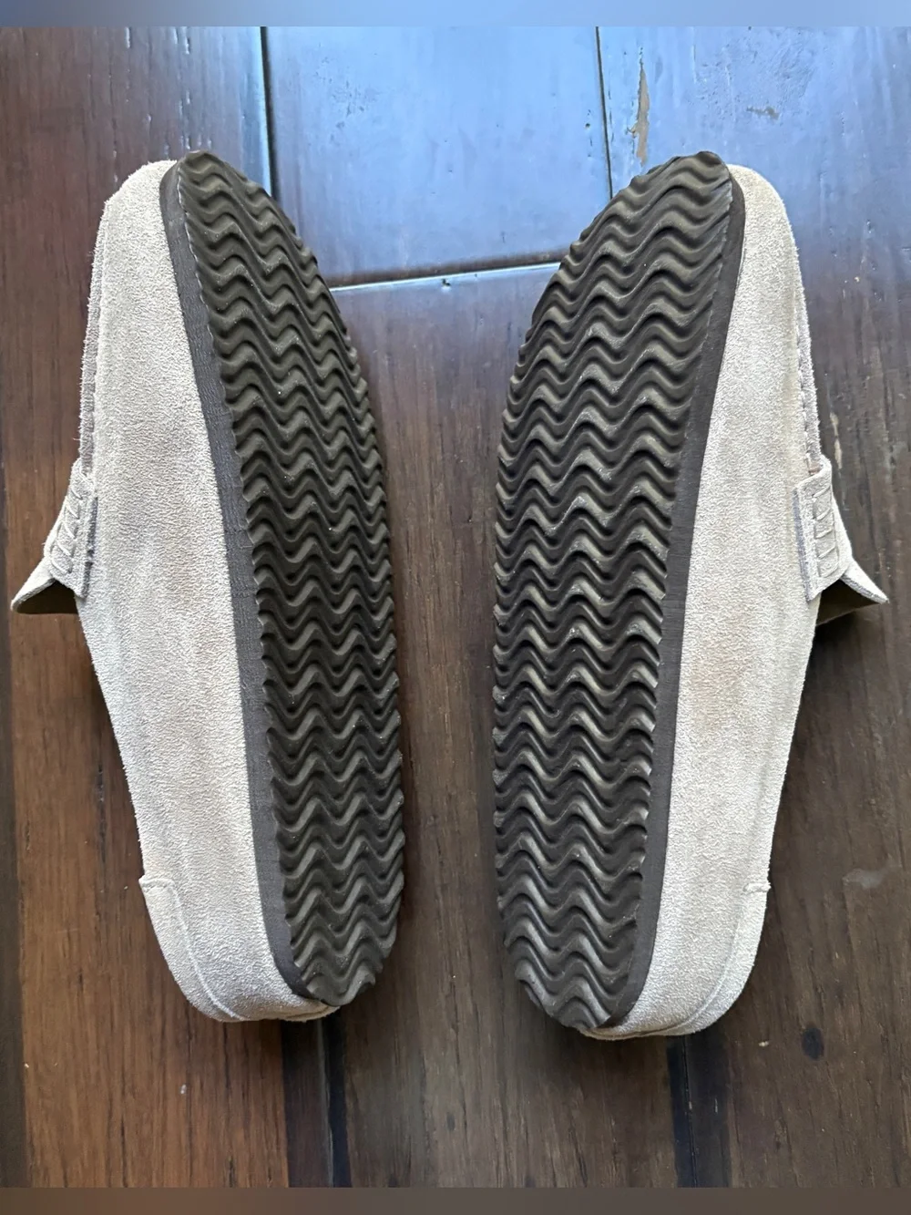 Snowind Suede Slip-On Loafers Taupe 39 (W8 M7) BOHO comfort Heritage Fall Clog